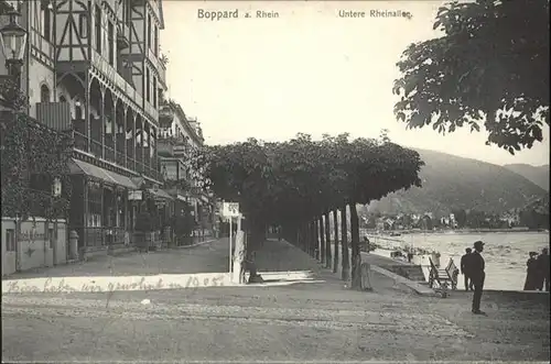 Boppard Rhein Rheinallee *