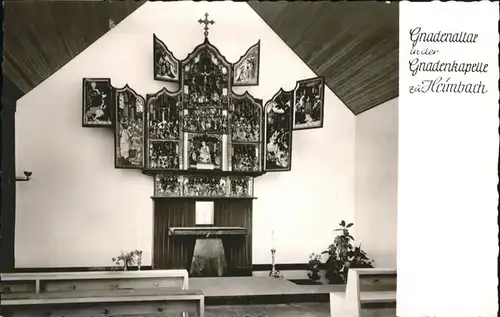 Heimbach Eifel Gnadenaltar Gnadenkapelle *