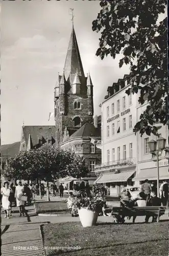 wb03159 Bernkastel-Kues Bernkastel-Kues Moselpromenade * Kategorie. Bernkastel-Kues Alte Ansichtskarten