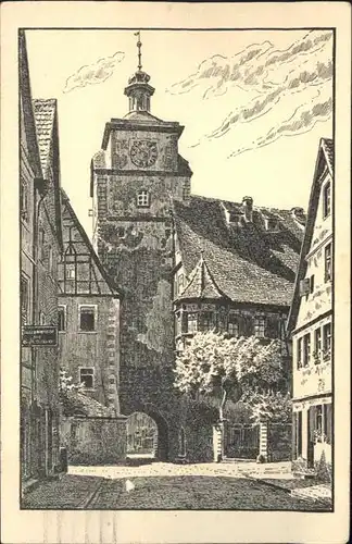 Rothenburg Weisser Turm x