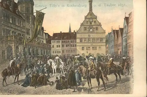 Rothenburg Einzug Tillys *