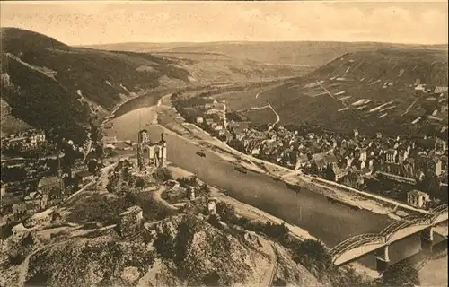 Traben-Trarbach Graefinburg Bruecke *