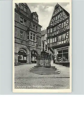 wb04295 Bernkastel-Kues Bernkastel-Kues Marktplatz Rathaus  * Kategorie. Bernkastel-Kues Alte Ansichtskarten