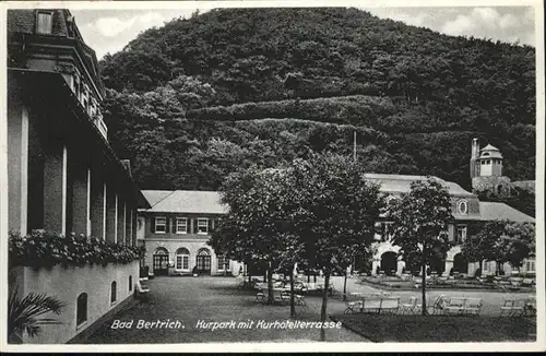 Bad Bertrich Kurpark Kurhotelterrasse x