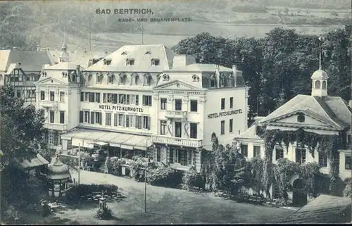 Bad Bertrich Badeplatz Brunnenplatz Hotel Pitz x