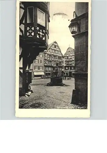 wb05050 Bernkastel-Kues Bernkastel-Kues Markt x Kategorie. Bernkastel-Kues Alte Ansichtskarten