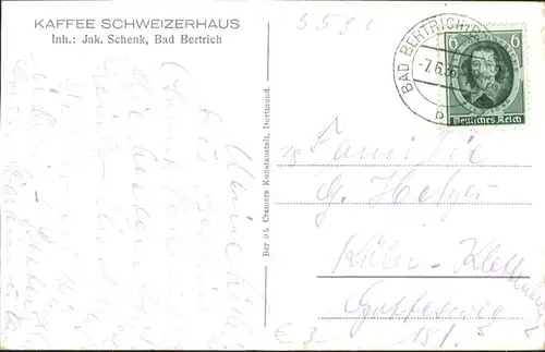 Bad Bertrich Schweizerhaus x