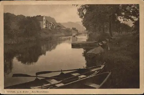 Witten Ruhr Witten Boote x / Witten Ruhr /Ennepe-Ruhr-Kreis LKR