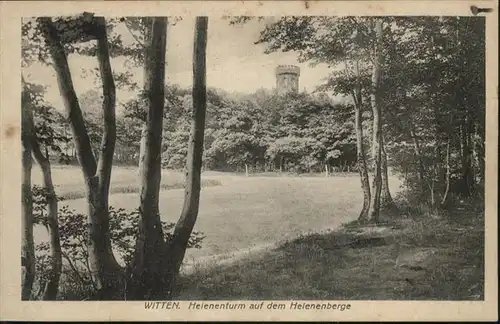 Witten Ruhr Witten Helenenturm Helenenberg * / Witten Ruhr /Ennepe-Ruhr-Kreis LKR