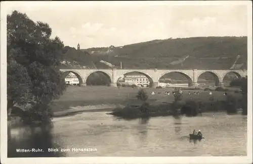 Witten Ruhr Witten Bruecke Hohenstein * / Witten Ruhr /Ennepe-Ruhr-Kreis LKR