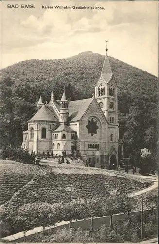 Bad Ems Kaiser Wilhelm Gedaechtniss Kirche  *