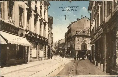 Trier Rue du Pont Kutsche *