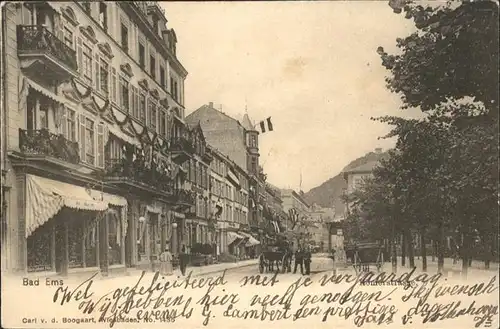 Bad Ems Roemerstrasse Kutsche x