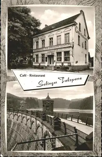 Solingen Talsperre Cafe Restaurant  x