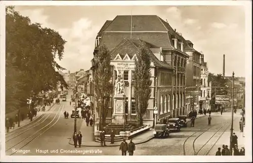 Solingen Cronenbergerstrasse Hauptstrasse *