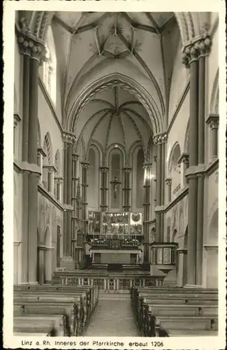 Linz Rhein Pfarrkirche   *