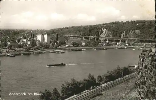 Andernach Rhein Schifffahrt *