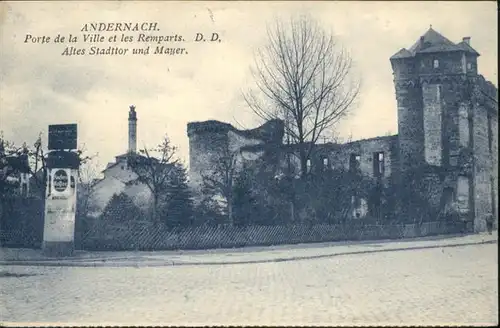 Andernach Altes Stadttor Stadtmauer *