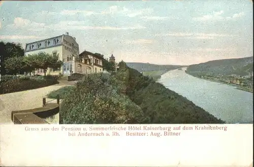 Andernach Krahnenberg Pension Kaiserburg x