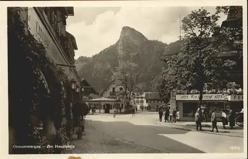 Oberammergau Hauptplatz *