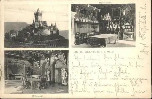 Cochem Burg Cochem Rittersaal x
