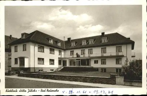 wb18628 Bad Neuenahr-Ahrweiler Bad Neuenahr Kurkinik Villa Juelich * Kategorie. Bad Neuenahr-Ahrweiler Alte Ansichtskarten