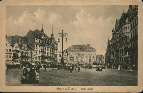 Bonn Rhein Marktplatz / Bonn /Bonn Stadtkreis