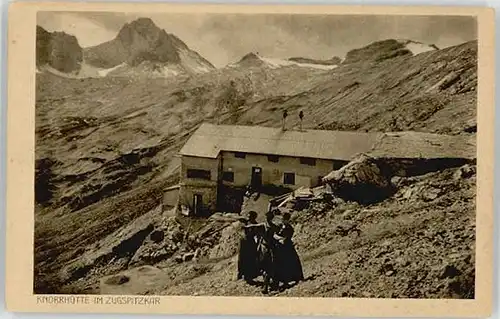 Garmisch-Partenkirchen Garmisch-Partenkirchen Knorrhuette ungelaufen ca. 1920 / Garmisch-Partenkirchen /Garmisch-Partenkirchen LKR
