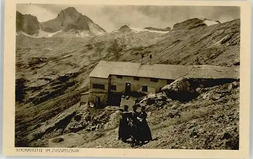 Garmisch-Partenkirchen Garmisch-Partenkirchen Knorrhuette ungelaufen ca. 1920 / Garmisch-Partenkirchen /Garmisch-Partenkirchen LKR