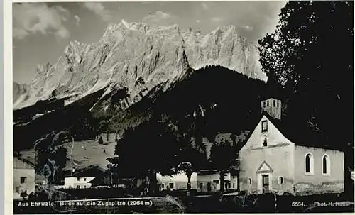 Garmisch-Partenkirchen Garmisch-Partenkirchen Ehrwald  ungelaufen ca. 1955 / Garmisch-Partenkirchen /Garmisch-Partenkirchen LKR