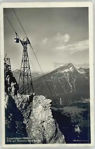 Garmisch-Partenkirchen Zugspitzbahn x 1930