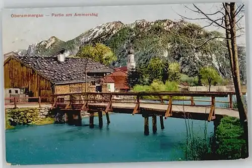 Oberammergau Ammersteg x 1922