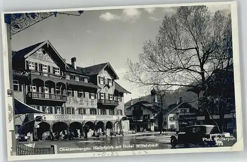 Oberammergau Hotel Wittelsbach x 1933