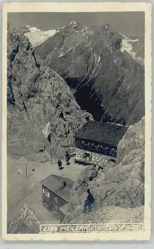 Garmisch-Partenkirchen Meilerhuette Zugspitze x 1940