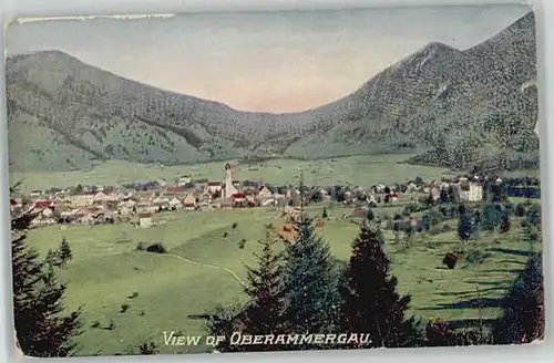 Oberammergau Oberammergau  ungelaufen ca. 1920 / Oberammergau /Garmisch-Partenkirchen LKR