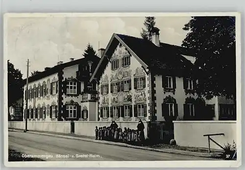 Oberammergau Haensel Gretel Heim x 1940
