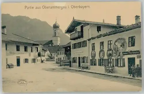 Oberammergau Oberammergau  ungelaufen ca. 1910 / Oberammergau /Garmisch-Partenkirchen LKR