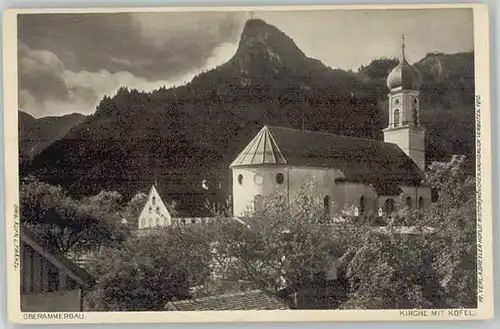 Oberammergau Oberammergau  ungelaufen ca. 1920 / Oberammergau /Garmisch-Partenkirchen LKR