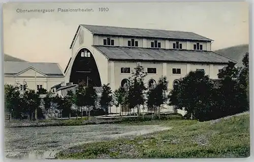 Oberammergau Oberammergau Passionstheater ungelaufen ca. 1920 / Oberammergau /Garmisch-Partenkirchen LKR