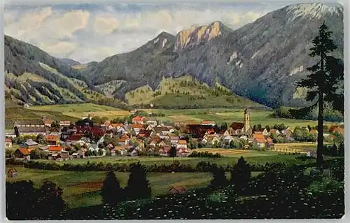 Marschall Vinzenz Oberammergau KuenstlerV. Marschall ungelaufen ca. 1920 / Kuenstlerkarte /