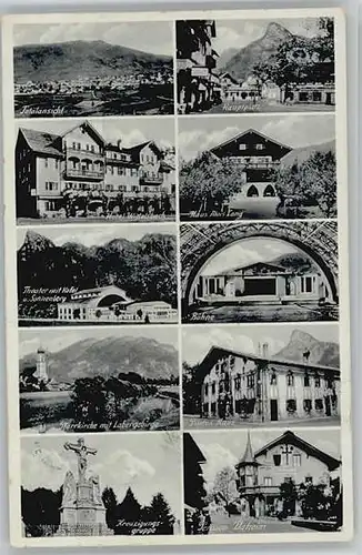 Oberammergau Haus Alois Lang Pilatus Haus  Pension Daheim x 1934