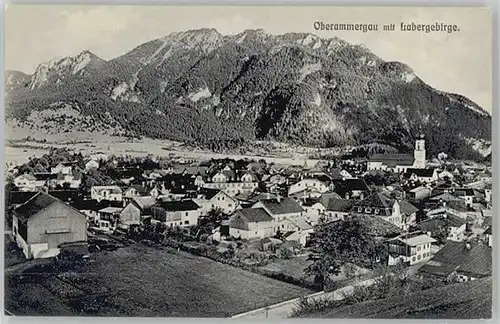 Oberammergau Oberammergau  ungelaufen ca. 1910 / Oberammergau /Garmisch-Partenkirchen LKR
