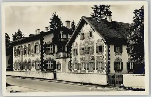 Oberammergau Haensel Gretel Heim x 1935