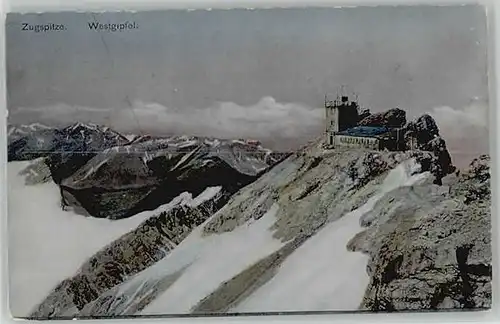 Garmisch-Partenkirchen Garmisch-Partenkirchen Zugspitze ungelaufen ca. 1920 / Garmisch-Partenkirchen /Garmisch-Partenkirchen LKR