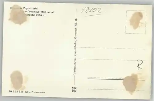 Garmisch-Partenkirchen Garmisch-Partenkirchen  ungelaufen ca. 1955 / Garmisch-Partenkirchen /Garmisch-Partenkirchen LKR