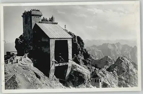 Garmisch-Partenkirchen Garmisch-Partenkirchen Zugspitzbahn ungelaufen ca. 1955 / Garmisch-Partenkirchen /Garmisch-Partenkirchen LKR