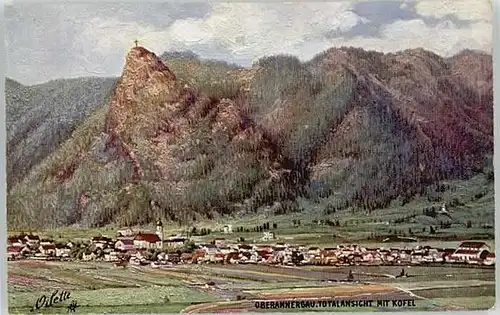 Oberammergau Oberammergau  ungelaufen ca. 1920 / Oberammergau /Garmisch-Partenkirchen LKR