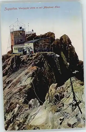 Garmisch-Partenkirchen Garmisch-Partenkirchen Zugspitze Muenchner Haus ungelaufen ca. 1920 / Garmisch-Partenkirchen /Garmisch-Partenkirchen LKR