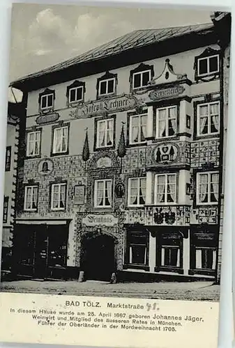 Bad Toelz Marktstrasse x 1931
