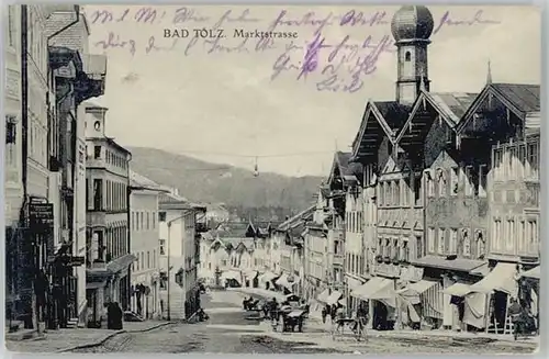 Bad Toelz Marktstrasse x 1910
